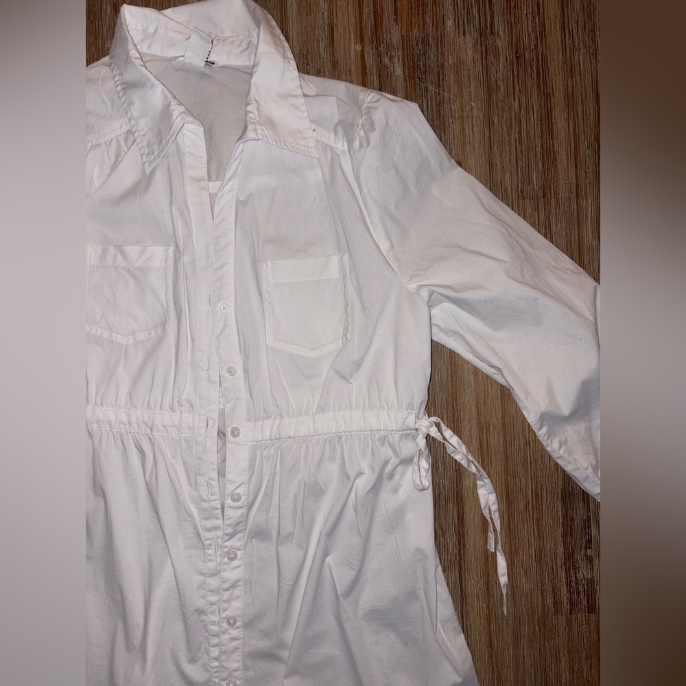 H&M BUTTON DOWN SHIRT DRESS - Picture 2 of 7